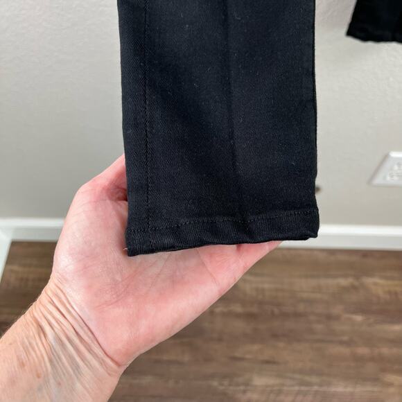 Citizens of Humanity Rocket Petite Mid Rise Skinny Black Stretch Denim Jeans 24W - Picture 8 of 14